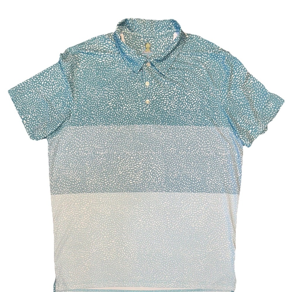 Chubbies Polo Shirt‎ Mens 2XL XXL Colorblock Performance Stretch